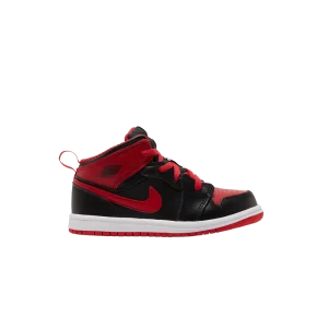 Air Jordan 1 Mid TD 'Alternate Bred' Black/White/Fire Red DQ8425 060