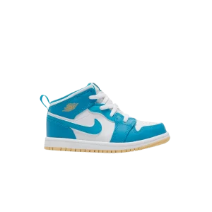 Air Jordan 1 Mid TD 'Aquatone' Aquatone/Sky Gold/White DQ8425 400