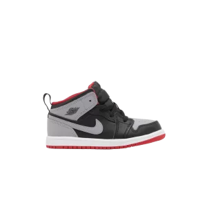 Air Jordan 1 Mid TD 'Bred Shadow' Black/Cement grey/Fire red/White DQ8425 006