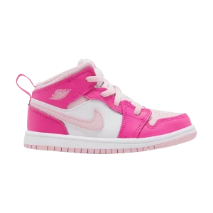 Air Jordan 1 Mid TD 'Fierce Pink' White/Medium soft pink/Fierce pink FD8782 116