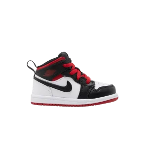 Air Jordan 1 Mid TD 'Gym Red Black Toe' White/Black/Red DQ8425 106