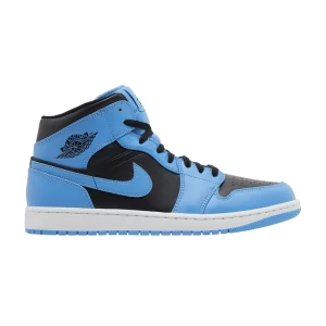 Air Jordan 1 Mid 'University Blue Black' University Blue/White/Black DQ8426 401