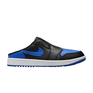 Air Jordan 1 Mule Golf 'Royal' Black/White/Royal FJ1214 002