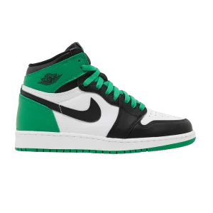 Air Jordan 1 Retro High OG GS 'Lucky Green' Black/Lucky Green/White FD1437 031