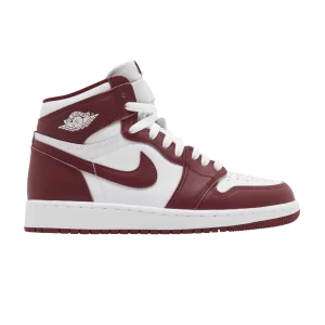 Air Jordan 1 Retro High OG GS 'Artisanal Red 'White/Team Red FD1437 160