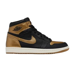 Air Jordan 1 Retro High OG 'Black Metallic Gold' Black/Metallic Gold/Sail DZ5485 071