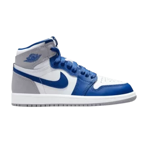 Air Jordan 1 Retro High OG PS 'True Blue' True Blue/White/Cement Gray FD1412 410