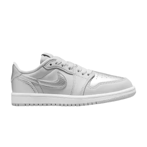 Air Jordan 1 Retro Low OG PS 'Metallic Silver' Neutral grey/Metallic silver/White FQ5436 002