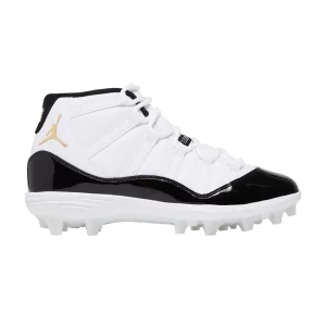 Air Jordan 11 Mid TD Cleat 'Gratitude' White/Black/Metallic Gold FV5374 107