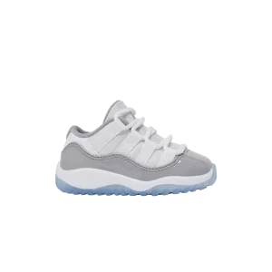 Air Jordan 11 Retro Low TD 'Cement Grey' White/University Blue/Cement Gray 505836 140