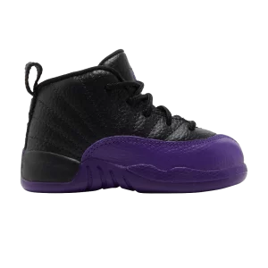 Air Jordan 12 Retro TD 'Field Purple' Black/Field Violet/Metallic Gold/Taxi 850000 057