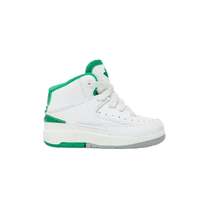 Air Jordan 2 Retro TD 'Lucky Green' White/Lucky Green/Sail/Light Steel Gray DQ8563 103