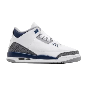 Air Jordan 3 Retro GS 'Midnight Navy' White/Midnight Navy/Cement Grey/Black DM0967 140