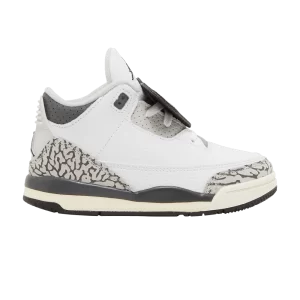 Air Jordan 3 Retro TD 'Hide N' Sneak' White/Black/Iron/Light Ash Gray/Sail/Cement Gray FB4415 100