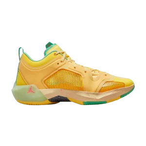 Air Jordan 37 Low 'EYBL' Citron Pulse/Laser Orange/Citron Tint/Green Glow DX5568 800