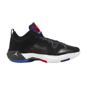 Air Jordan 37 Low PF 'Nothing But Net' Black/University Red/Light Concord/White DQ4123 061