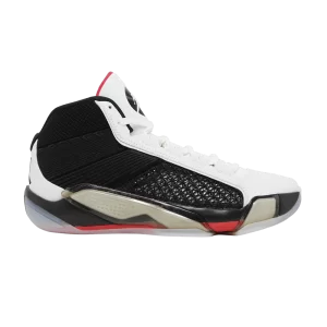 Air Jordan 38 'Fundamental' Sneakers White/Black/Siren red DZ3356 106