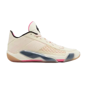 Air Jordan 38 Low 'Fresh Start' Coconut milk/Black/Atmospheric/Hyper pink FD2326 100