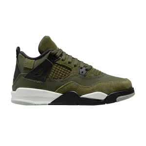 Air Jordan 4 Retro SE Craft PS 'Olive' Sneakers Medium Olive/Pale Vanilla/Khaki/Black/Sail FB9929 200