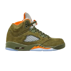 Air Jordan 5 Retro GS 'Olive' 2024 Army Olive/Sunny Orange 440888 308