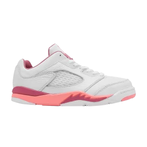 Air Jordan 5 Retro Low PS 'Crafted For Her' White/Coral Chalk/Desert Berry/Black DX4389 116