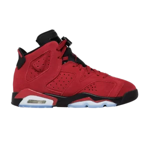 Air Jordan 6 Retro GS 'Toro Bravo' Red/Black 384665 600