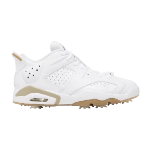 Air Jordan 6 Retro Low Golf 'White Khaki' White/Khaki DV1376 100