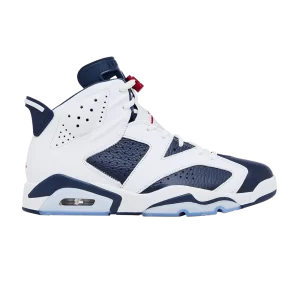 Air Jordan 6 Retro 'Olympic' 2024 White/Red/Midnight Navy CT8529 164