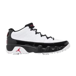 Air Jordan 9 Low Golf 'White Black True Red' White/True Red/Black FJ5934 100