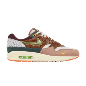 Nike Air Max 1 '87 Luxe 'University of Oregon' PE Light Brown/University Gold/White/Starfish HQ2639 100