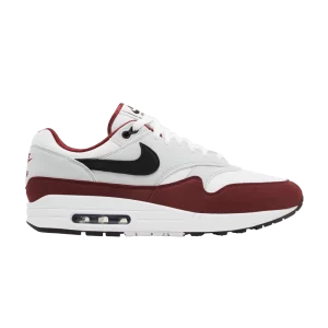 Nike Air Max 1 'Dark Team Red' White/Black/Dark Team Red/Pure Platinum FD9082 106