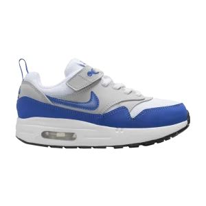 Nike Air Max 1 EasyOn PS 'Royal Blue' White/Neutral grey/Black/Game Royal DZ3308 104