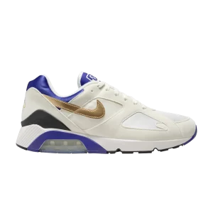 Nike Air Max 180 'Concord' 2024 Summit White/Metallic Gold/Light Concord FJ9259 101