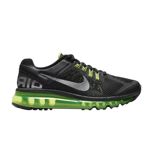 Nike Air Max 2013 GS 'Black Volt' 2024 Black/Volt/Metallic Silver 555426 003 24