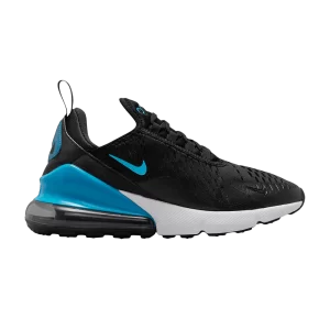 Nike Air Max 270 GS 'Black Blue Lightning' Black/White/Lightning Blue FD0676 001