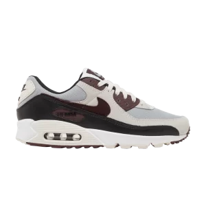 Nike Air Max 90 'Burgundy Crush' Wolf Grey/Ghost/Black/Burgundy Collapse DQ4071 004