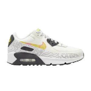 Nike Air Max 90 Leather SE GS 'Save Our Planet' Sail/Gridiron/Bright Cactus/Multicolor DX1814 100