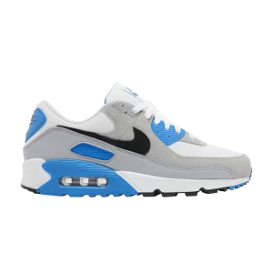 Nike Air Max 90 'Pure Platinum Photo Blue' White/Photo Blue/Pure Platinum/Black FN6958 102