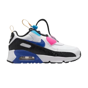 Nike Air Max 90 Toggle SE PS 'White Royal Fuchsia' White/Black/Active Fuchsia/Hyper Royal DV1857 100