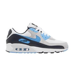 Nike Air Max 90 'UNC' White/Pure Platinum/Dark Obsidian/University Blue DQ4071 101