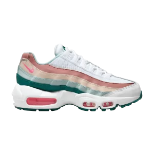 Nike Air Max 95 Recraft GS 'White Geode Teal Pink' White/Geode Teal/Jade Ice/Pink Spell CJ3906 109