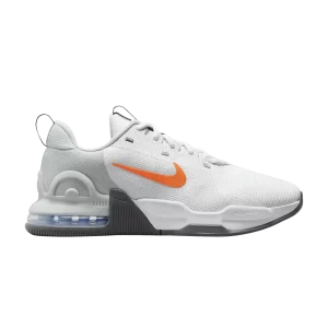 Nike Air Max Alpha Trainer 5 'White Bright Mandarin' Summit White/Light Silver/Iron Gray/Bright Tangerine DM0829 103