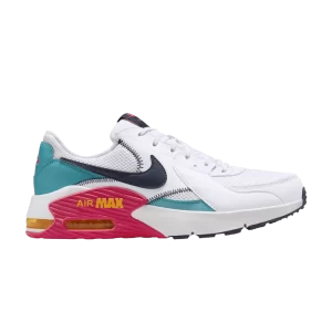 Nike Air Max Excee 'White Dusty Cactus' White/Dusty Cactus/Laser Orange/Thunder Blue HF4854 100