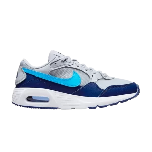 Nike Air Max SC GS 'Pure Platinum Blue Lightning' Pure Platinum/White/Deep Royal Blue/Lightning Blue CZ5358 011