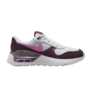 Nike Air Max SYSTM GS 'White Burgundy Crush Pink' White/Burgundy Crash/Ore Purple/Playful Pink DQ0284 116