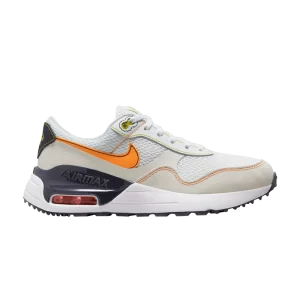 Nike Air Max SYSTM GS 'White Vivid Orange' White/Bright Orange/Sail DQ0284 109