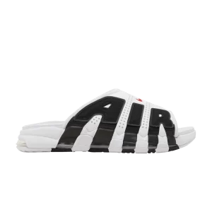 Nike Air More Uptempo Slide 'White Black Red' White FB7815 100