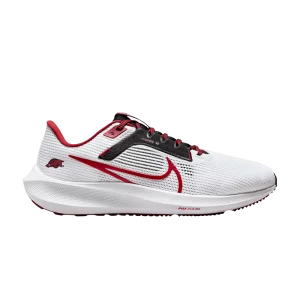 Nike Air Zoom Pegasus 40 'Arkansas' White/Black/Team Crimson DZ5991 100