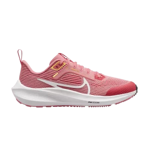 Nike Air Zoom Pegasus 40 GS 'Coral Chalk' Coral Chalk/Citron Pulse/Sea Coral/White DX2498 600