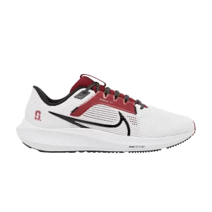 Nike Air Zoom Pegasus 40 'Stanford' White/Team Crimson/Black FQ2145 100